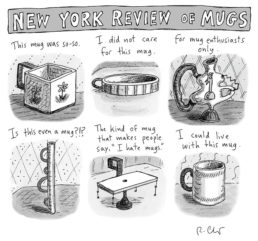 900x839 New York Review Of Mugs Drawing - Mug Drawing