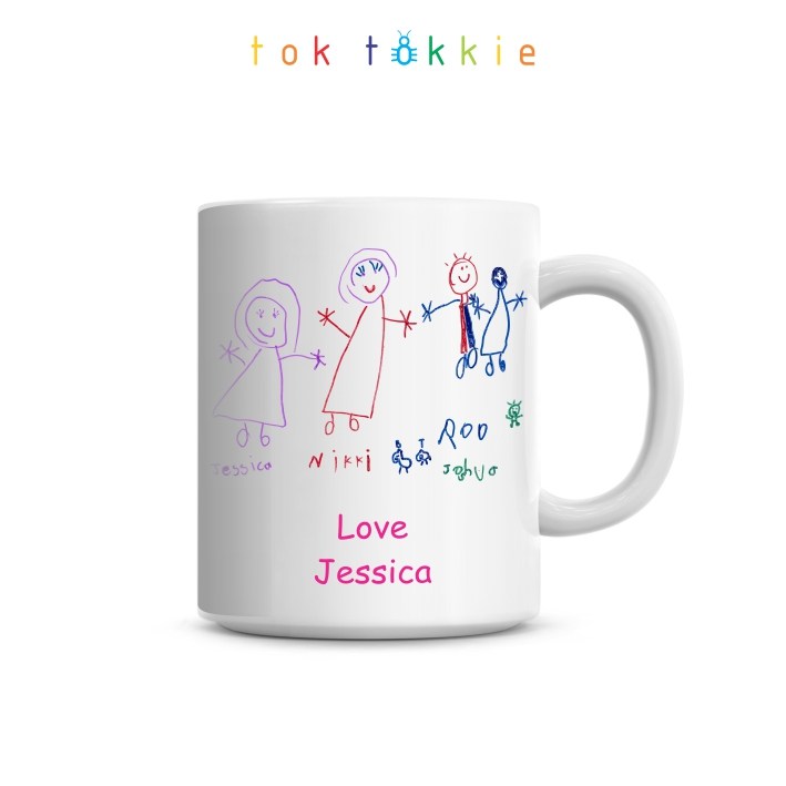 709x709 my best line drawing mug! tok tokkie - Mug Line Drawing