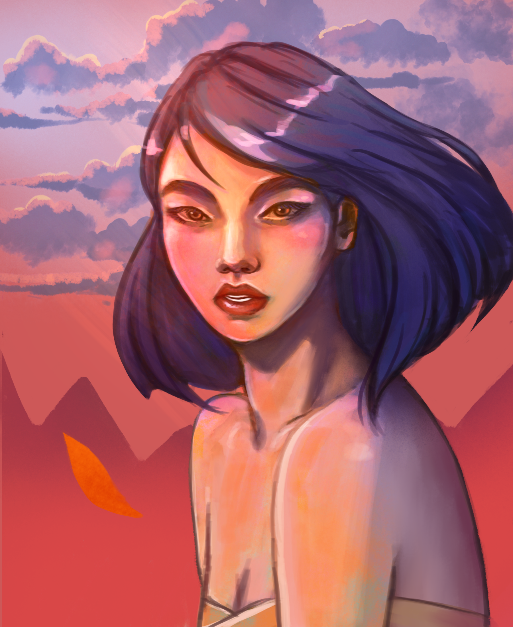 1800x2200 Had A Go - Mulan Drawing