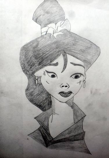 375x543 Mulan Drawing - Mulan Drawing