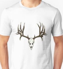 210x230 mule deer skull drawing t shirts redbubble - Mule Deer Skull Drawing