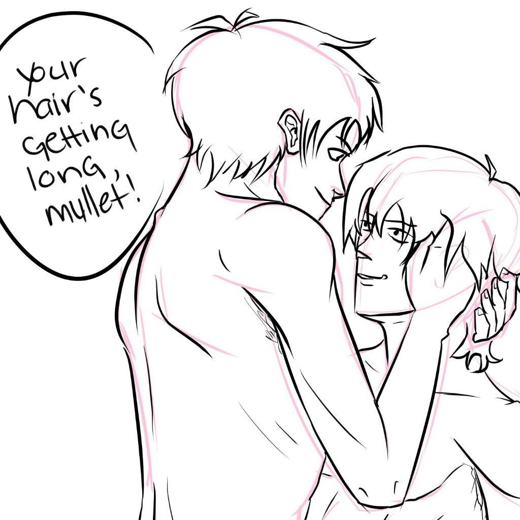 1024x1024 mullet amino - Mullet Drawing