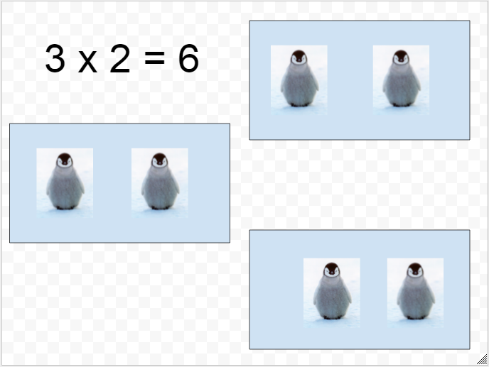 688x517 using google drawing to create multiplication models the tech - Multiplication Drawing