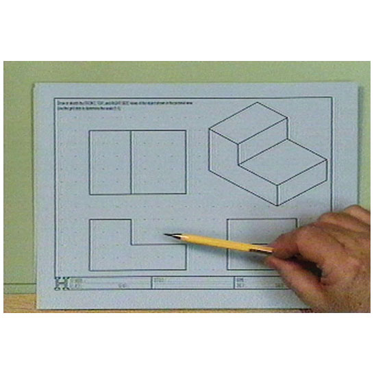 546x546 multiview drawing video - Multiview Drawing
