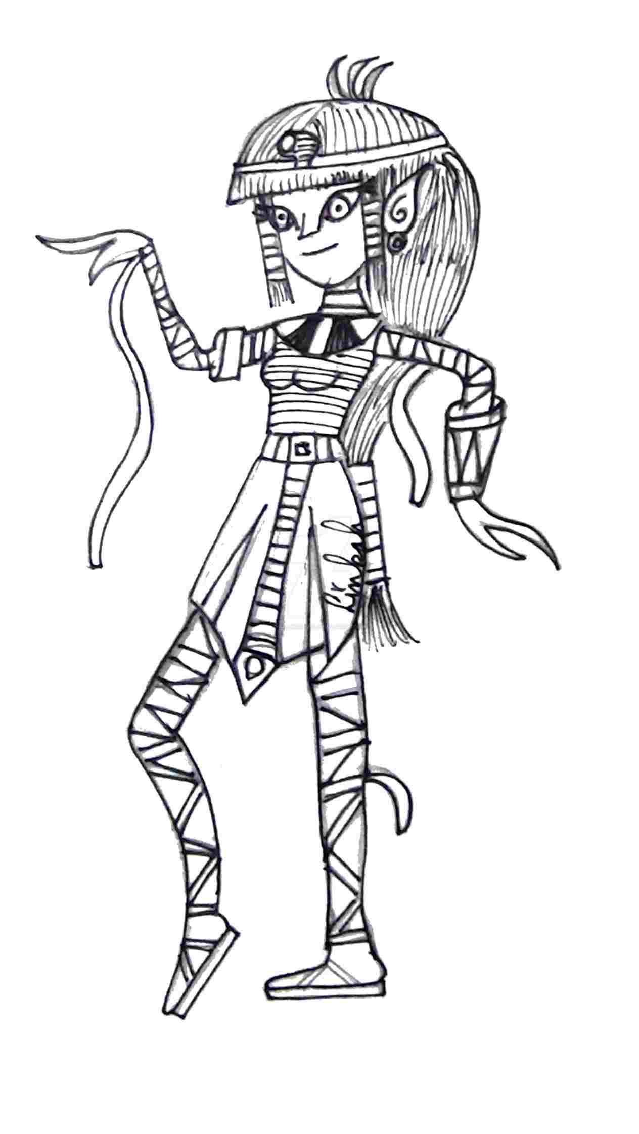 1264x2243 pages new elegant rhmickeycarrollmunchkincom egyptian egyptian - Mummy Drawing