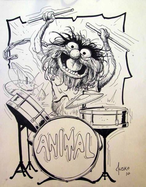 474x609 list of muppet animal drawing images muppet animal - Muppets Animal Drawing