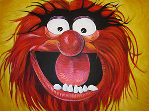 300x224 muppets drawings fine art america - Muppets Animal Drawing