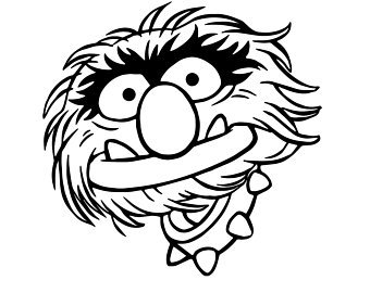340x270 muppets car etsy - Muppets Animal Drawing