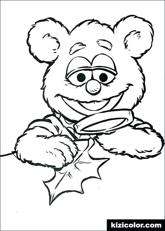 567x794 the coloring pages babies of free animal from muppets - Muppets Animal Drawing