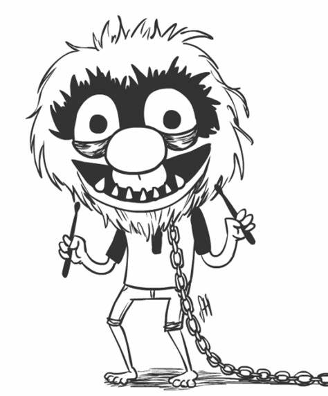 474x572 the muppets animal drawings gtgt - Muppets Animal Drawing