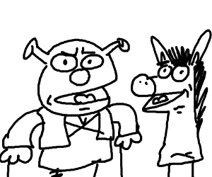 300x250 shrek if he was in the muppets drawing - Muppets Drawing