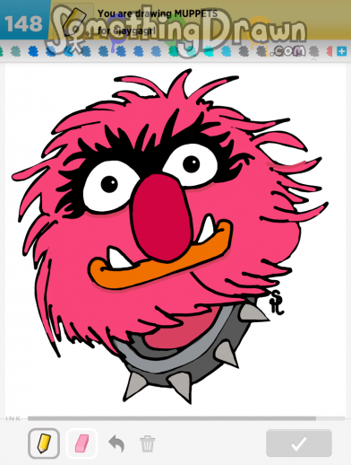 392x518  - Muppets Drawing