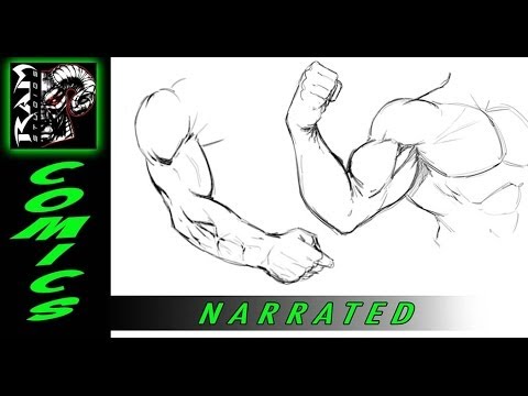480x360 How To Draw Video - Muscle Arm Drawing