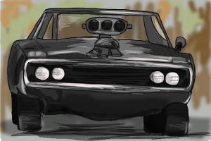 300x200 how to draw muscle cars - Muscle Car Drawings
