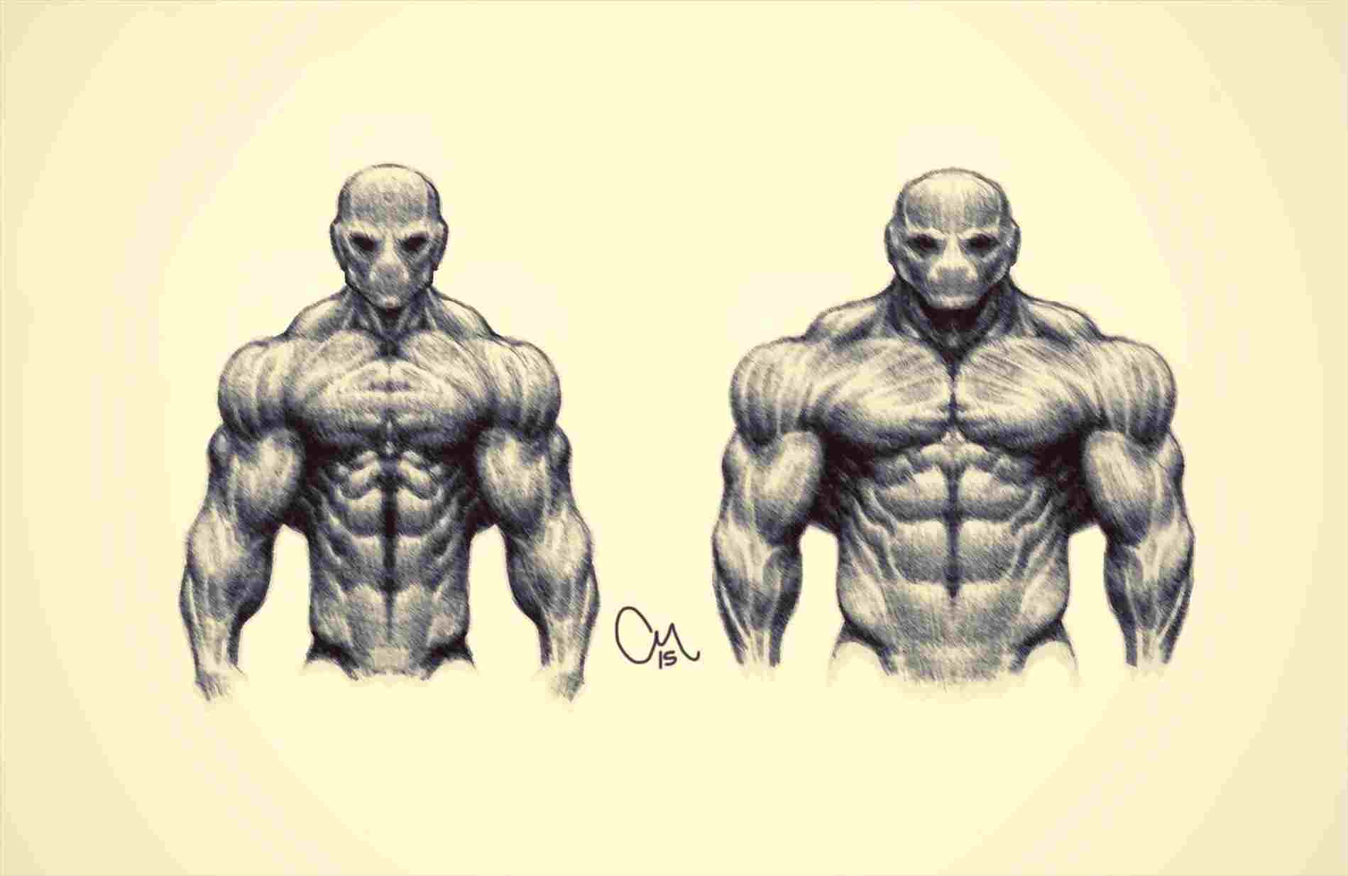 1899x1234 comics joshua nava artsrhjoshuanavabiz how to draw muscles step - Muscular Body Drawing