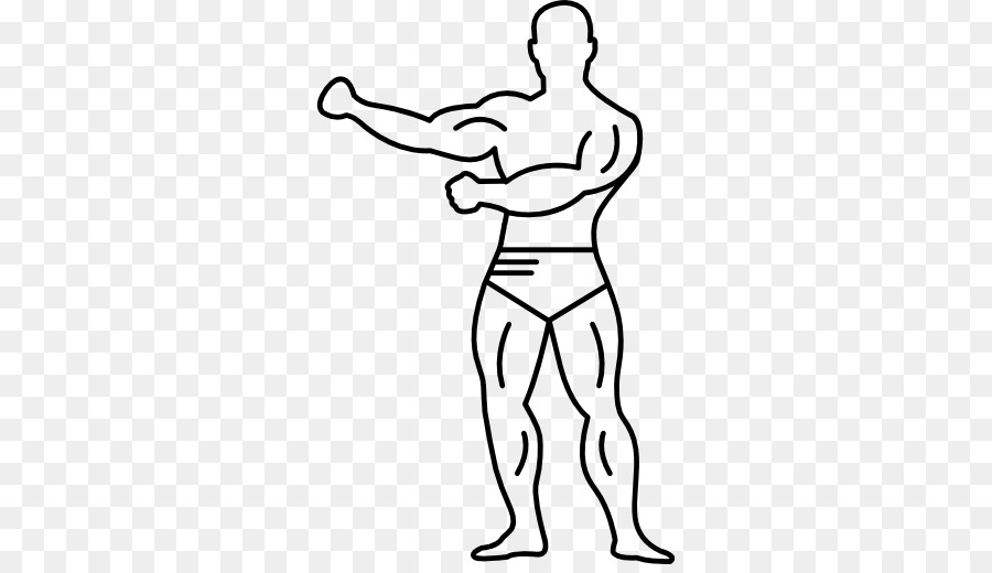 900x520 Boxer Drawing Muscle Man For Free Download - Muscular Man Drawing