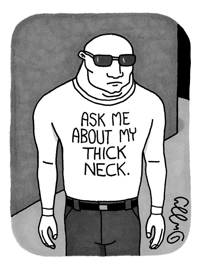 671x900 large, muscular man stands with a shirt that drawing - Muscular Man Drawing