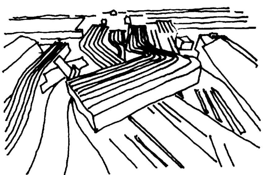 850x568 design for the museum of contemporary art, rome - Museum Drawing