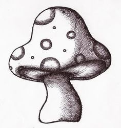 Mushroom Cartoon Drawing at PaintingValley.com | Explore collection of ...