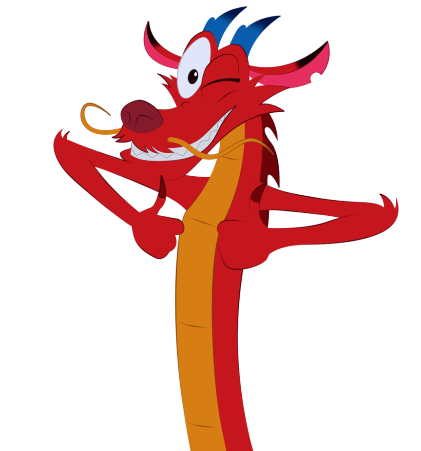 Mushu Drawing at PaintingValley.com | Explore collection of Mushu Drawing