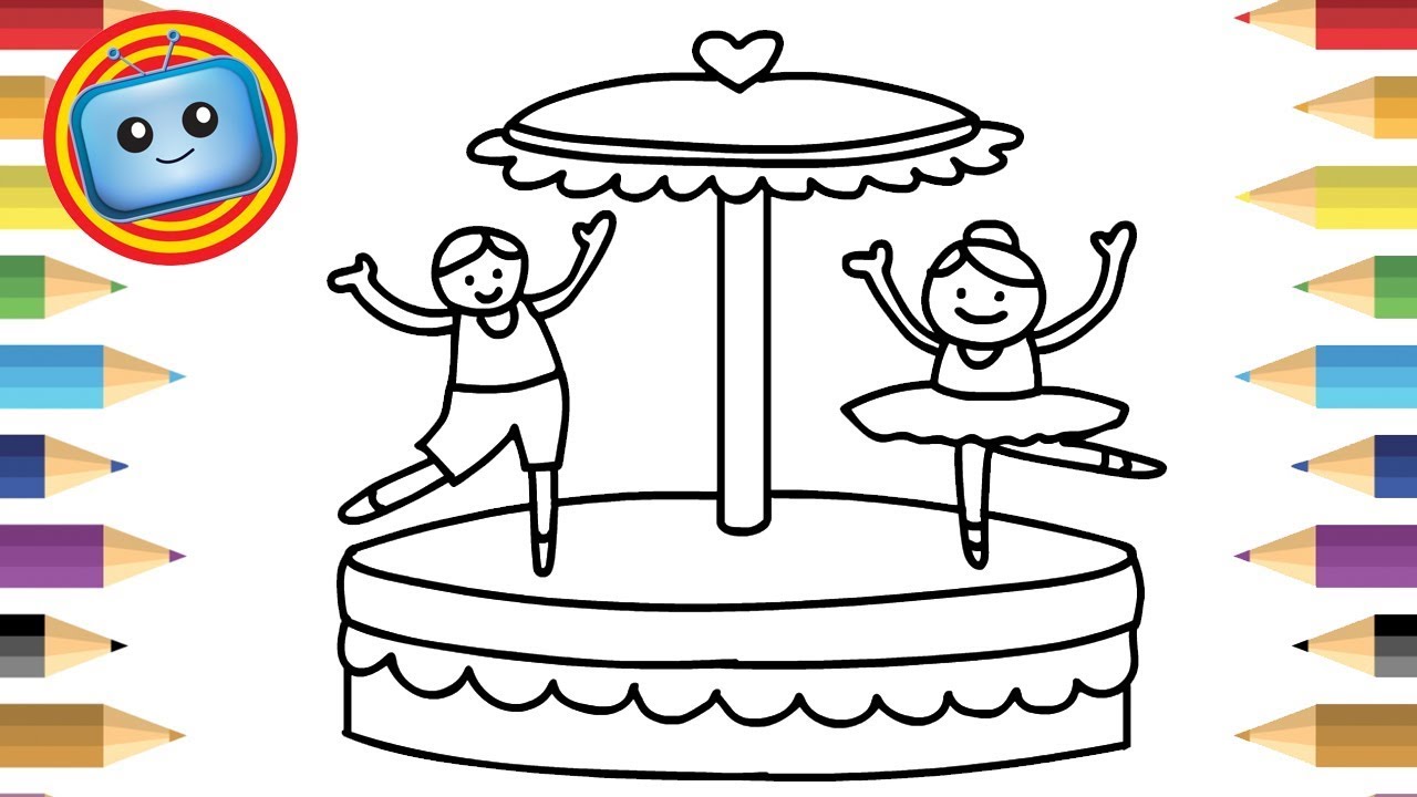 1280x720 how to draw a music box colouring book simple drawing game - Music Box Drawing