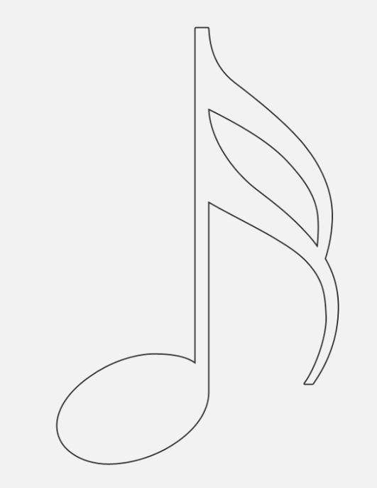 531x686 note music symbo - Music Note Symbol Drawing