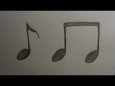 480x360 how to draw music notes - Music Notes Drawing