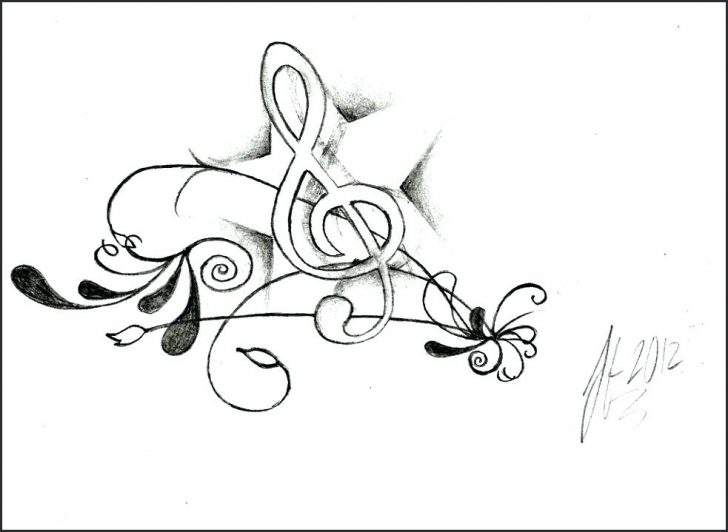 728x532 coloring pages for kids disney printable animals boys of music - Music Notes Drawing