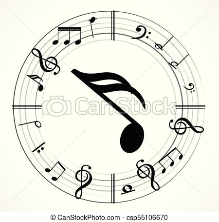 450x455 Huge Collection Of 'music Symbols Drawing' Download More Than - Music Sign Drawing