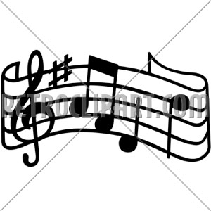 300x300 music staff - Music Staff Drawing