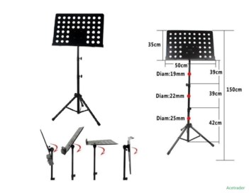 351x272 music stand adjustable music stand - Music Stand Drawing