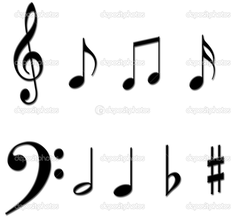 1023x921 huge gift music notes symbols coloring pages symbol drawing - Music Symbol Drawing