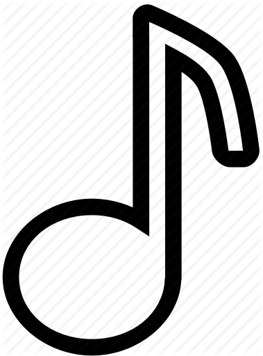 379x512 audio, music, music note, musical, musical note, note, sound icon - Music Symbol Drawing