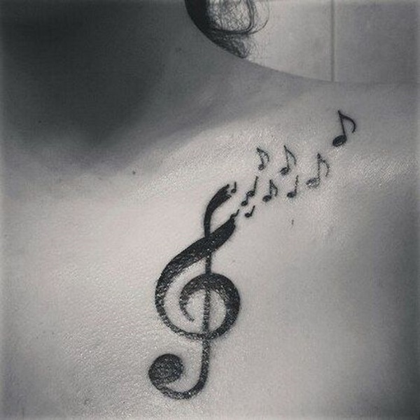 600x600 creative music tattoos that are sure to blow your mind - Music Tattoo Drawings