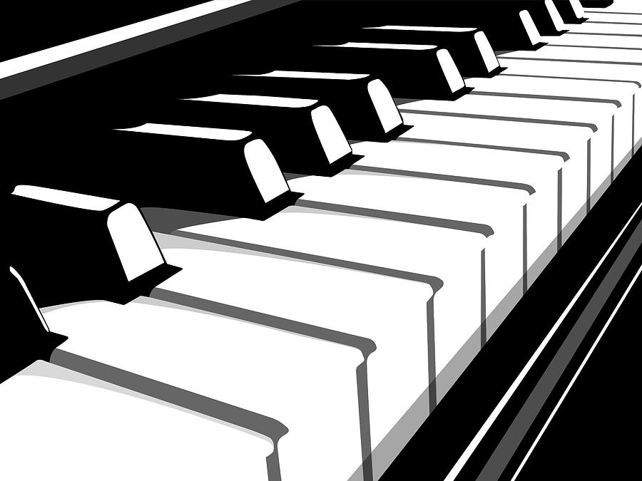 900x675 piano drawing classical for free download - Musical Keyboard Drawing