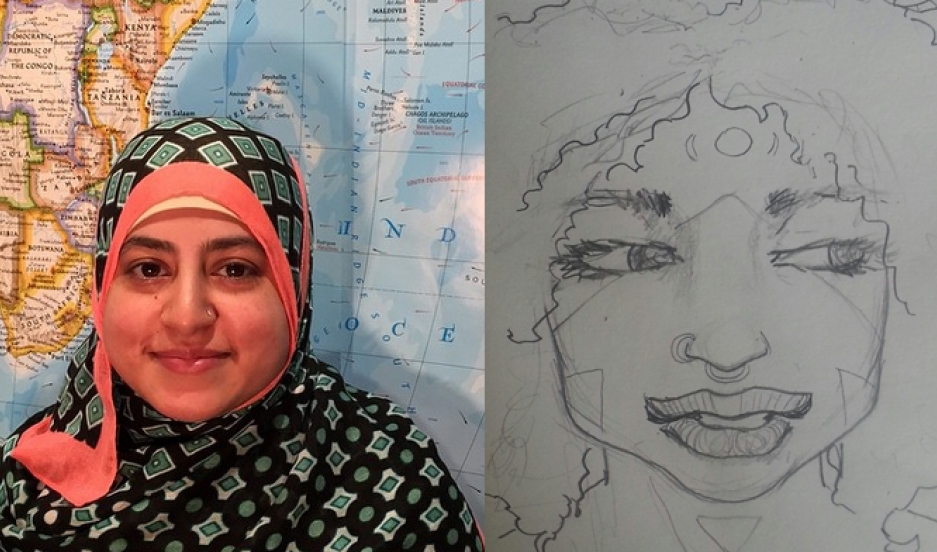 937x552 why are some muslim women in the west trying to pass as non - Muslim Woman Drawing