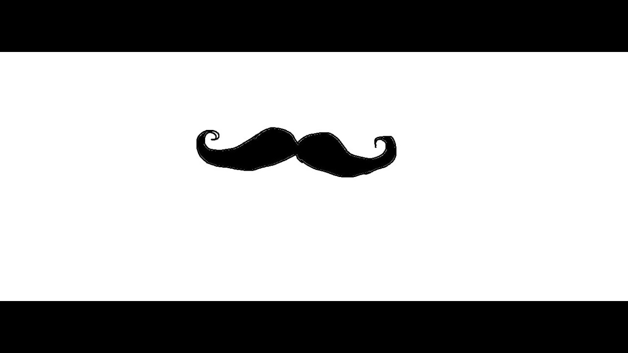 1280x720 easy kids drawing lessonshow to draw mustache - Mustache Drawing