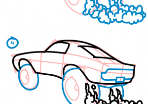 300x210 How To Draw A Mustang Step - Mustang Drawing Step By Step