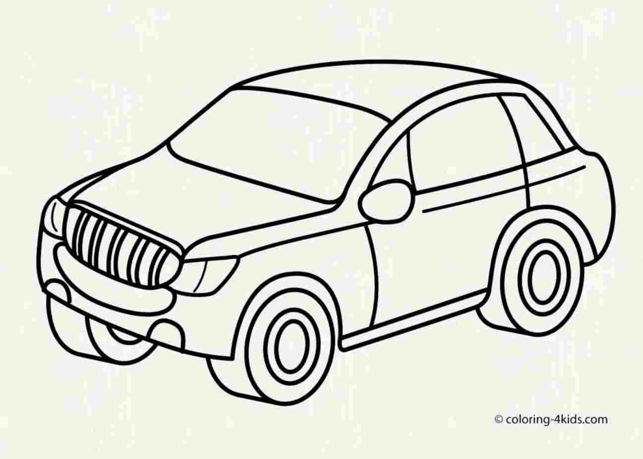 1297x926 How Car Drawing Easy Step - Mustang Drawing Step By Step