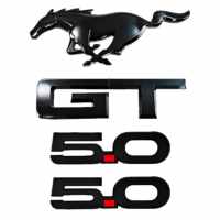 200x200 ford mustang pony emblem mustang emblems cj pony parts - Mustang Emblem Drawing