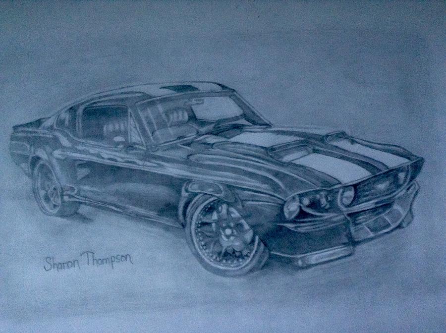 900x672 Mustang Gt Drawing - Mustang Gt Drawing