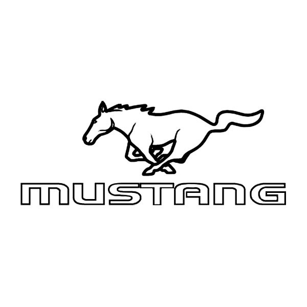 Mustang Logo Drawing at Explore collection of