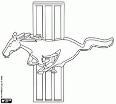 236x211 mustang logo drawings wiring diagram - Mustang Logo Drawing