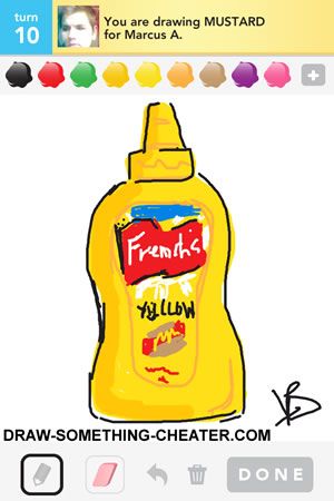300x450 Draw Something Mustard Drawn On The Iphone Draw Something - Mustard Drawing