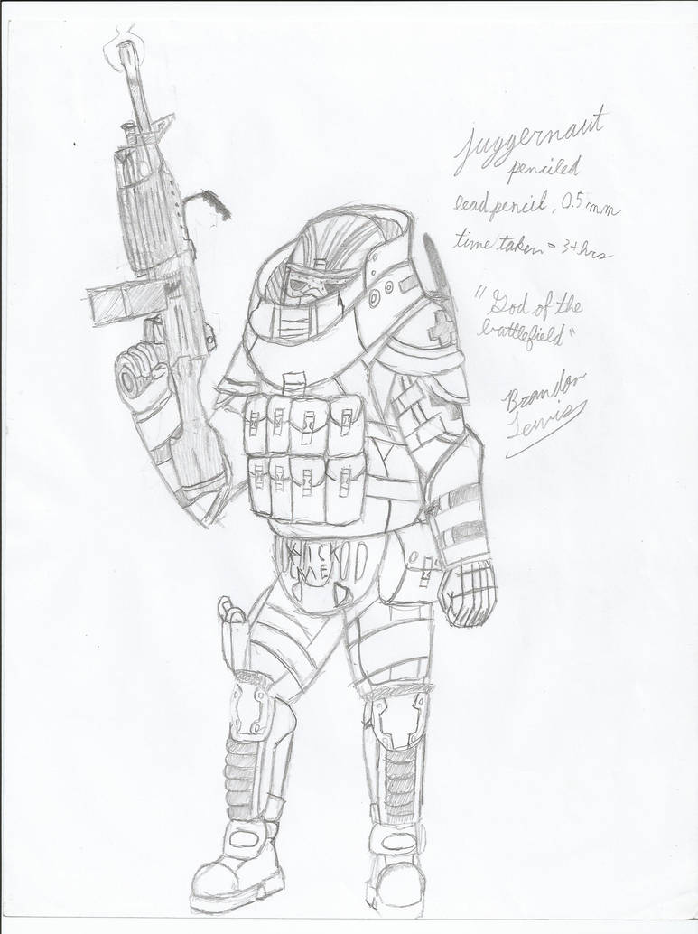 773x1034 special ops juggernaut - Mw3 Drawing