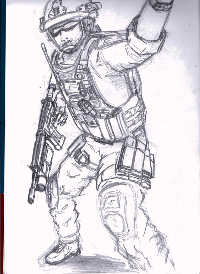 Mw3 Drawing at PaintingValley.com | Explore collection of Mw3 Drawing