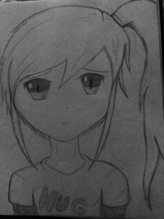 320x427 One Of My Anime Drawings Cx Not The Best Xd - My Anime Drawings