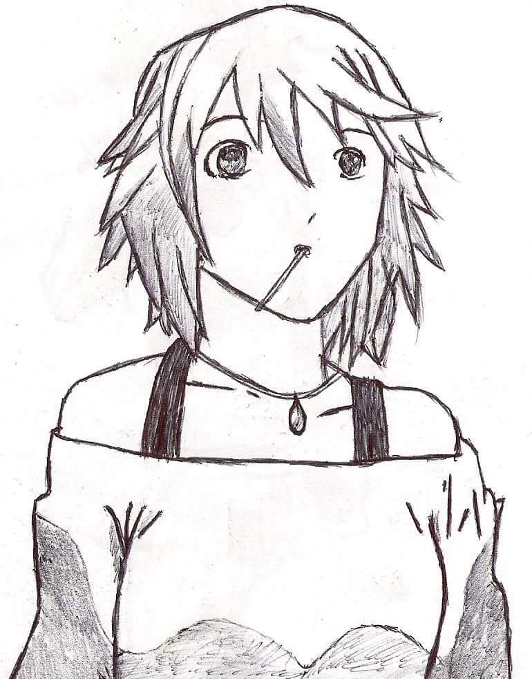 770x982 The Drawings I Did During My Anime Phase - My Anime Drawings