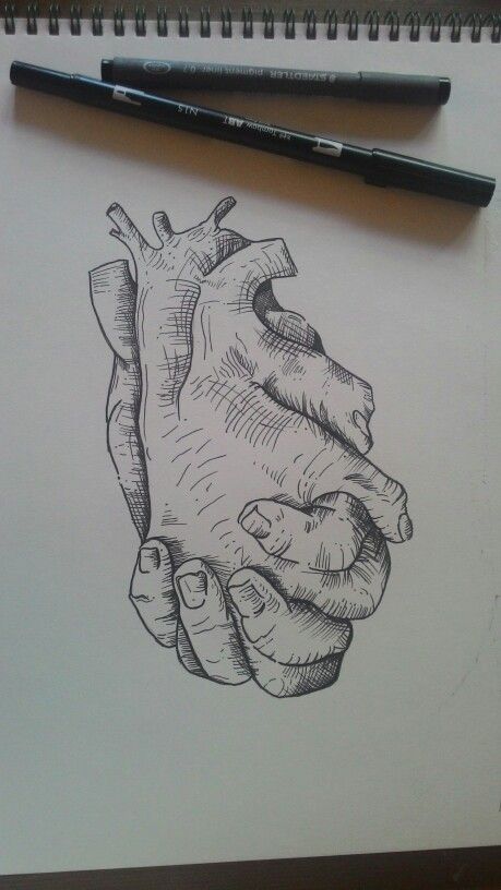 459x816 my drawing, hands, heart, tombow, art, artist, illustration - My Drawing