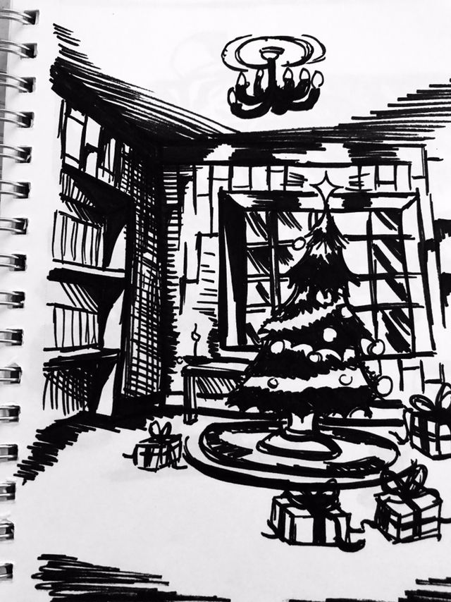 640x854 dreaming of christmas my drawing pad drawings, scribble, my - My Drawing Pad